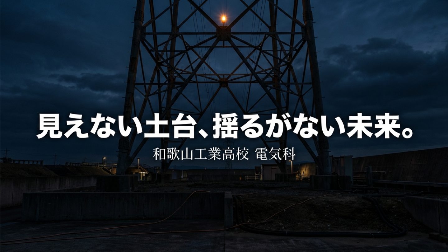 電気科CM 見えない土台を支える サムネイル